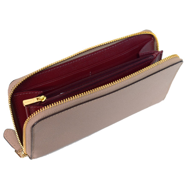 Amazon | コーチ 財布 長財布 COACH クロスグレイン レザー