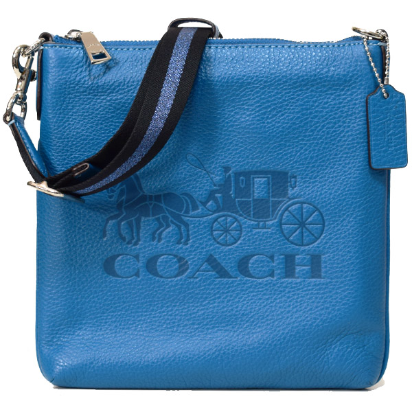 COACH コーチ レザー ホース アンド キャリッジ 2WAY ショルダーバッグ 5605 ブラック/ブラウン gy