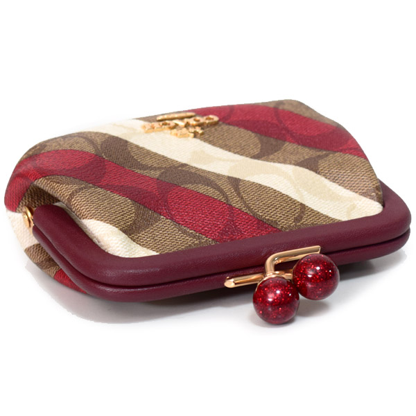 COACH - coach キスロック がま口コインケース てんとう虫柄の通販 by ピクミン's shop｜コーチならラクマ
