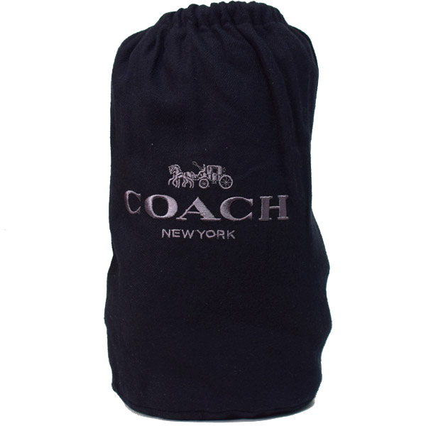 画像: 【COACH】コーチ コットン ロゴ ラウンジ パンツ インナー ルームウェア パジャマ 専用巾着袋付 ブラック（日本未発売）