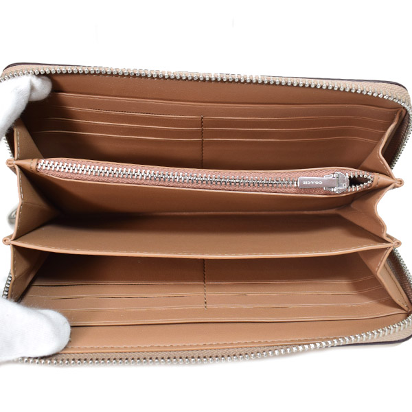COACH】コーチ 長財布 コーティングキャンバス レザー