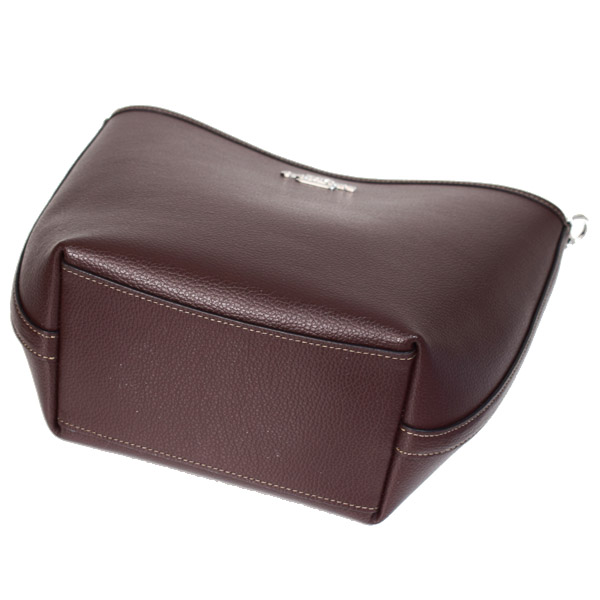 画像: 【COACH】コーチ バッグ バケツ型 レザー シティ バケット ロゴ 2way レザー クロスボディ 斜め掛け ショルダー ハンドバッグ メイプル（日本未発売）
