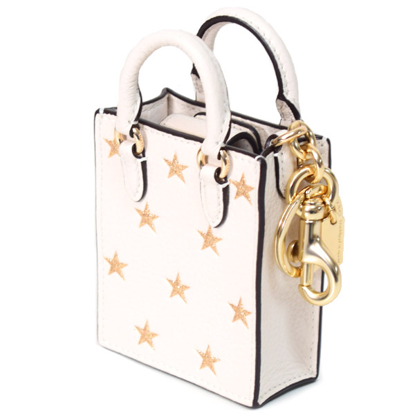 美品】COACHコーチ 星型キーホルダー キーチャーム 赤 白 - メルカリ