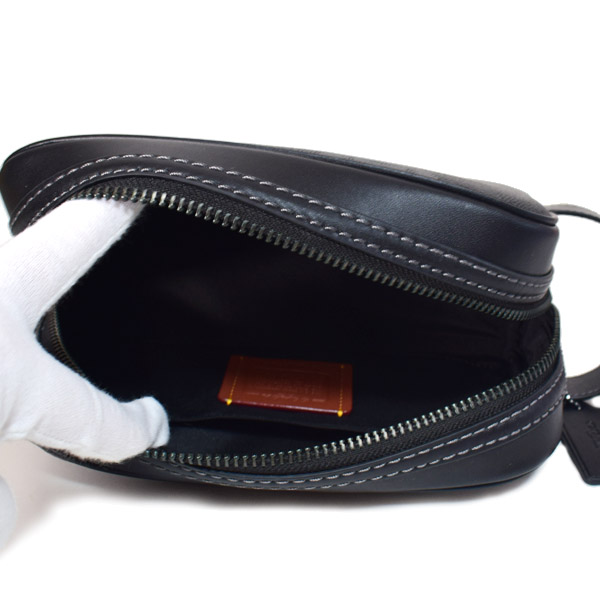 画像: 【COACH】コーチ メンズ バック クラッチ コーティングキャンバス レザー シグネチャー カモフラ 迷彩 ミリタリー ロゴ トラベル キット セカンド クラッチバッグ グレーマルチ〔日本未発売〕