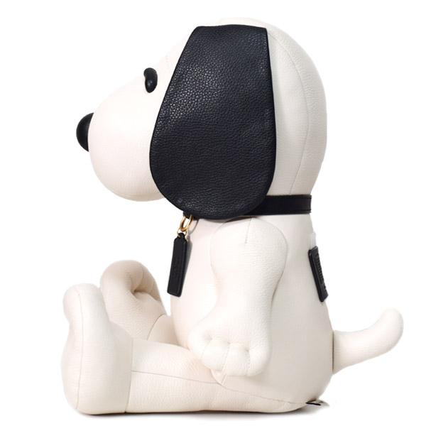 画像: 【COACH】コーチ スヌーピー ぬいぐるみ コラボ ピーナッツ ぺブルレザー コレクティブル テディベア ドール マルチ〔日本未発売〕