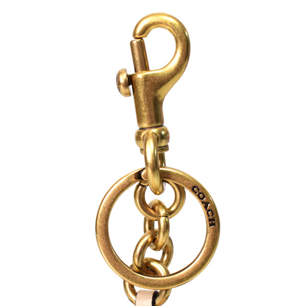画像: 【COACH】コーチ スヌーピー キーホルダー ピーナッツ コラボ レザー バッグチャーム キーリング マルチ（日本未発売）