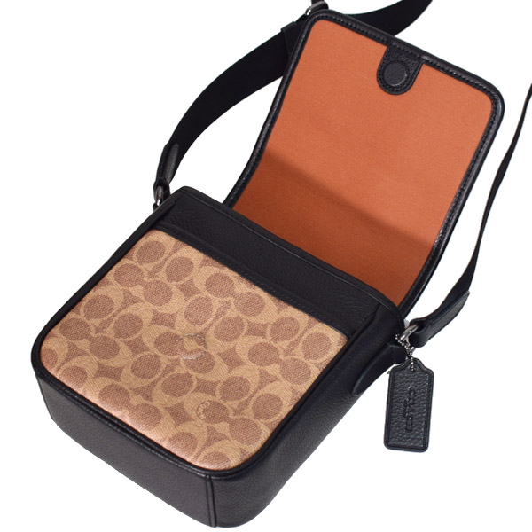 COACH】コーチ メンズ バッグ コーティングキャンバス レザー