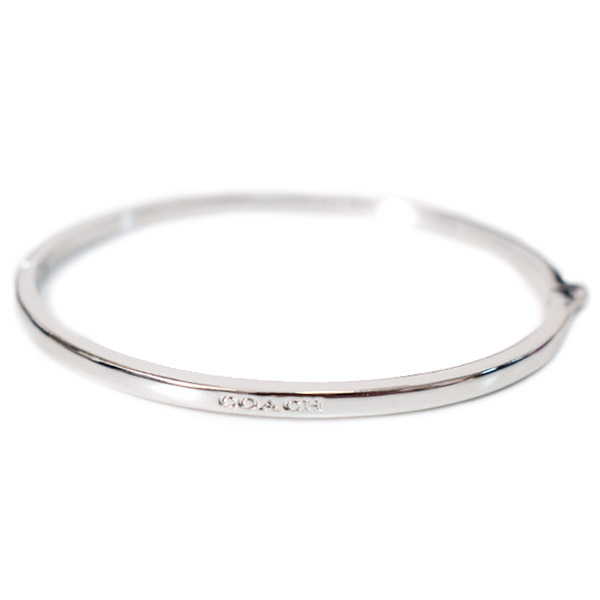 画像: 【COACH】コーチ バングル プレーテッドブラス シグネチャー ハート チェリー ブレスレット 専用BOX付 2点セット ゴールド×シルバー【訳あり】〔日本未発売〕