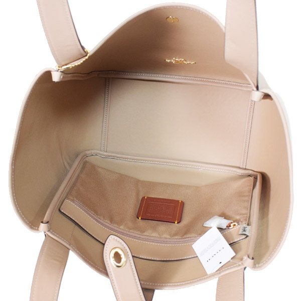 COACH】コーチ バッグ キャンバス レザー シグネチャー ターン