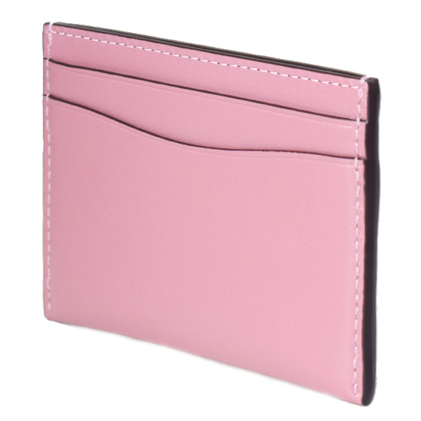 画像: 【COACH】コーチ カードケース レザー エッセンシャル C ロゴ カードケース スリム パスケース 定期入れ 名刺入れ トゥルーピンク（日本未発売）