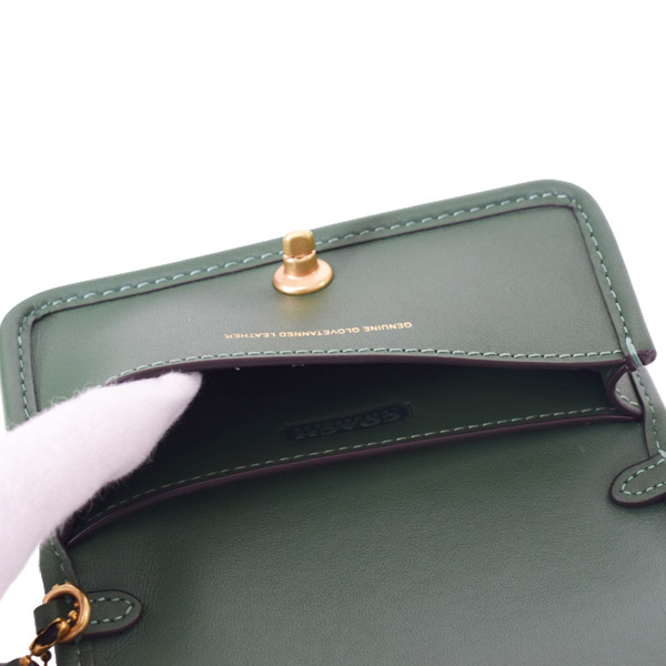 COACH】コーチ バッグ グラブタンレザー ディンキー 14 ターンロック