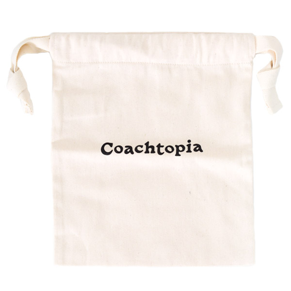 画像1: 【COACH】コーチ 布袋 コーチトピア Coachtopia 純正保存袋 巾着 コットン100％ 単品 1枚（送料無料） (1)