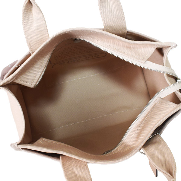 画像: 【COACH】コーチ バッグ キャンバス カーゴ トート 刺繡 ロゴ 2WAY クロスボディ ショルダー ハンドバッグ キャンバストート ダークナチュラル（日本未発売）