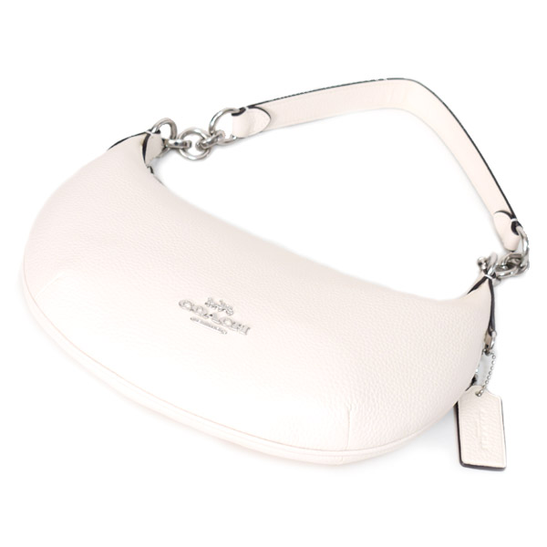 画像: 【COACH】コーチ バッグ レザー ロゴ ペイトン ホーボー ラウンド ショルダー ハンドバッグ チャーク(日本未発売）