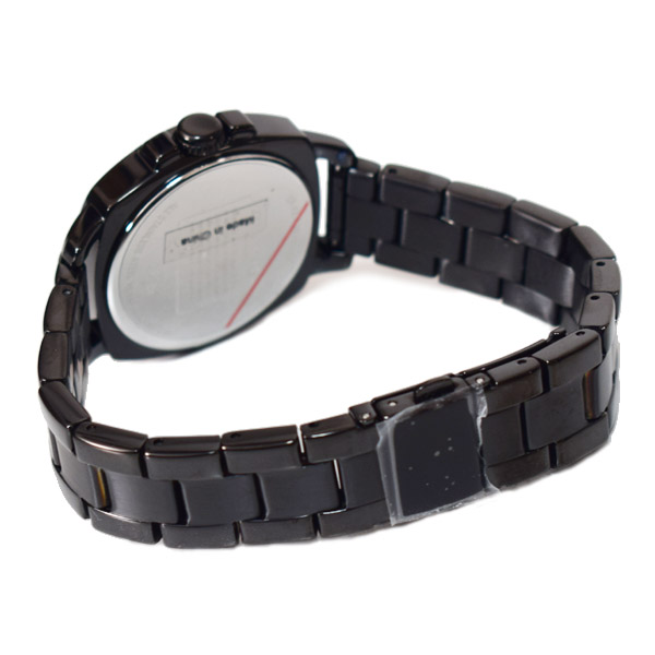 画像: 【COACH】コーチ 時計 ラインストーン シグネチャー ボーイフレンド ステンレススチール レディース ウォッチ 腕時計 ブラック〔日本未発売〕