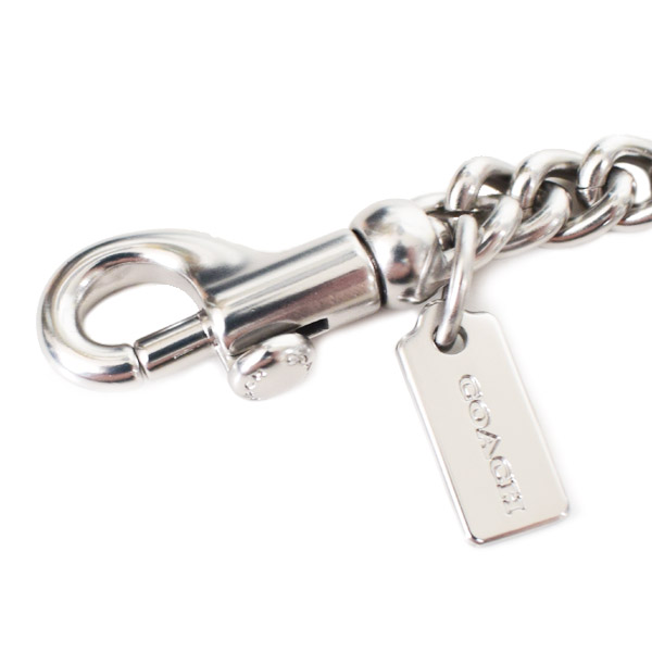 画像: 【COACH】コーチ チャーム ストラップ メタル エナメル ストーン テディベア 南京錠 お花 虹 ロゴ スワッガー チェーン ドッグリーシュ バッグチャーム キーホルダー シルバーマルチ（日本未発売）