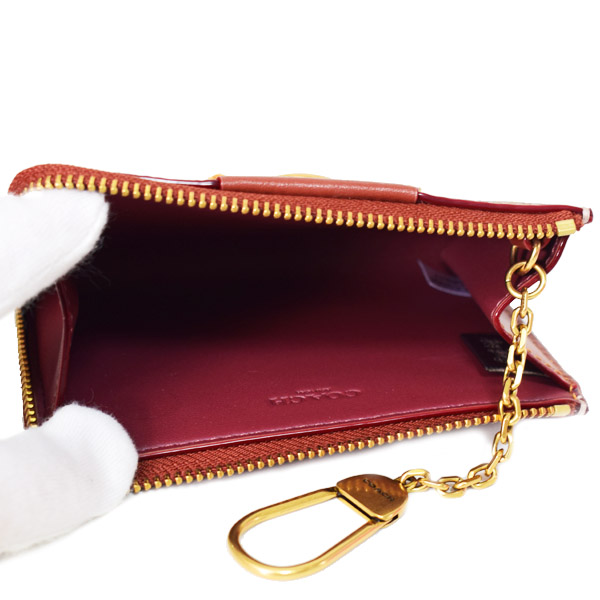 画像: 【COACH】コーチ コインケース コーティングキャンバス レザー シグネチャー エッセンシャル キーリング付き L字 ジップ ロゴ マルチ カードケース 小銭入れ タンキャラメル〔日本未発売〕